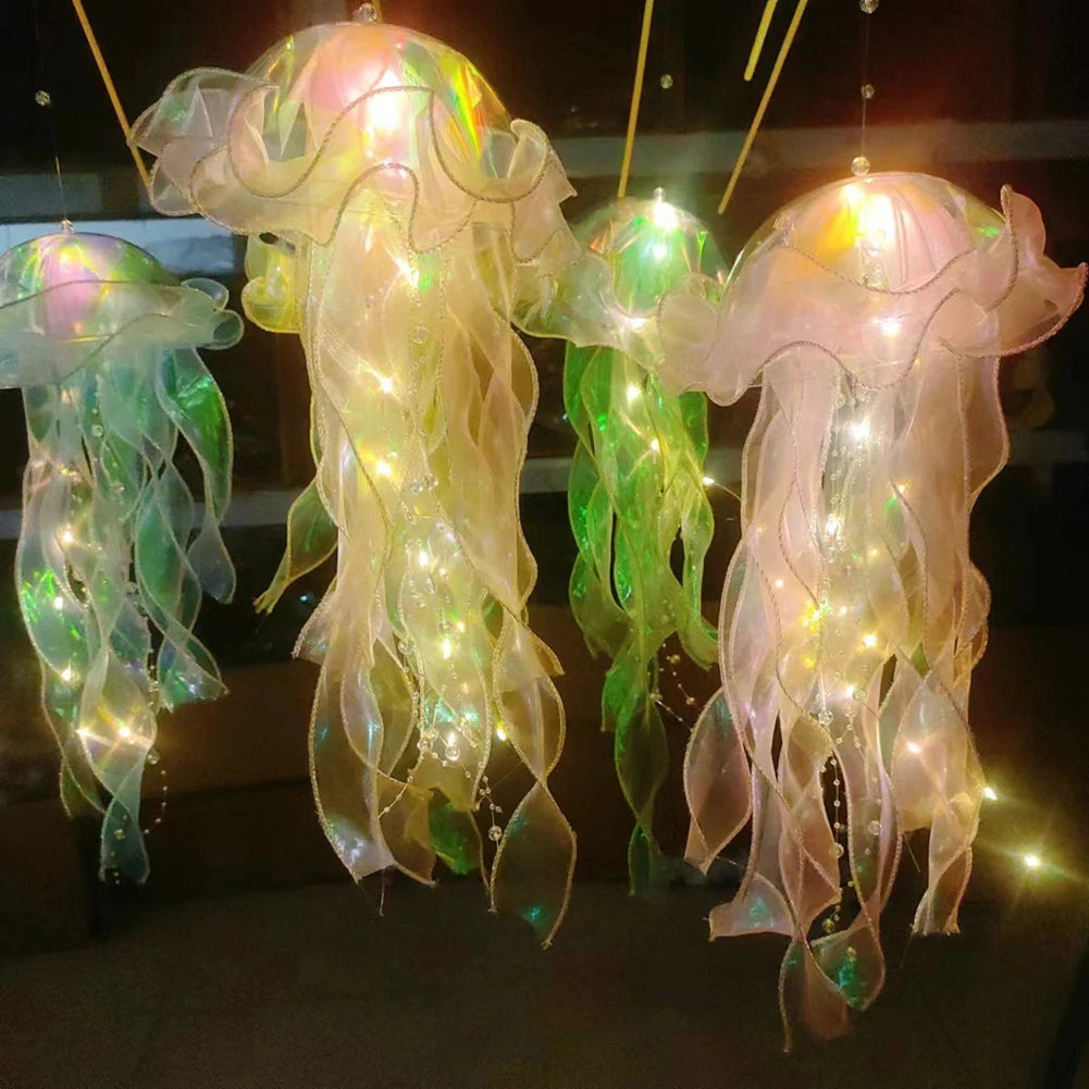 LED Jellyfish Night Lamp