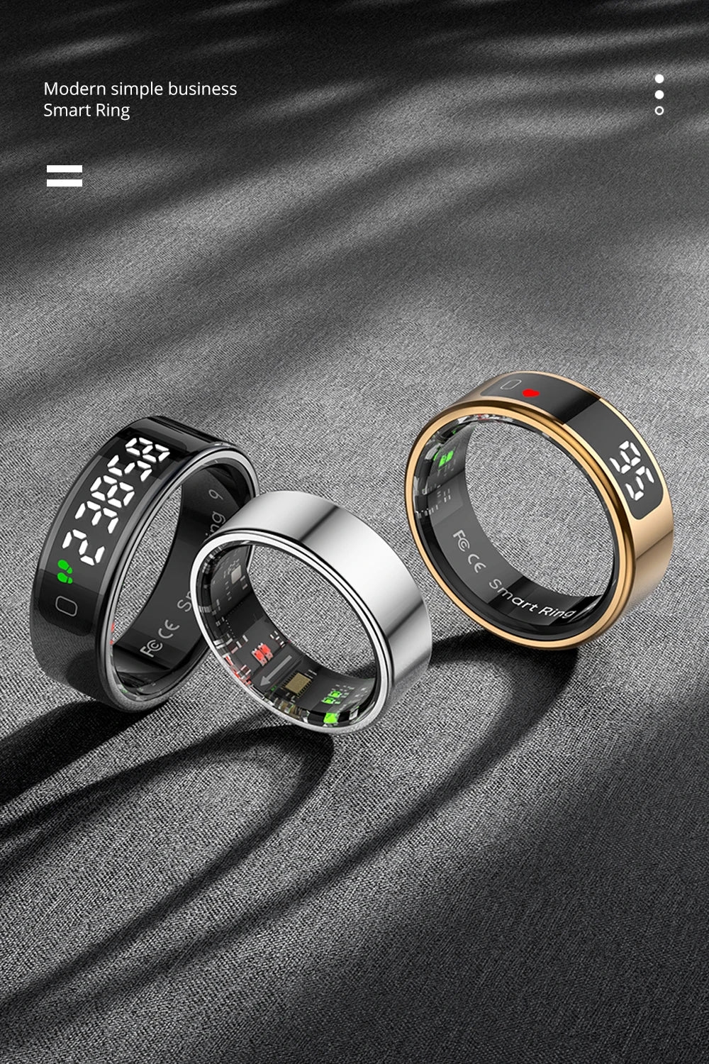 COLMI R12 Smart Ring with Display & Touch
