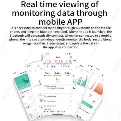 Smart Ring for Men & Women – Health Tracking