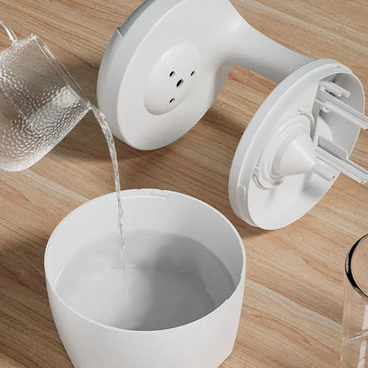 Anti-Gravity Humidifier with LED Clock