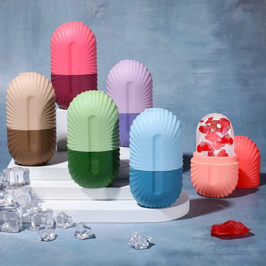 Cool Sculpt Ice Cube Face Roller – For Glow, Contour & Calm Skin