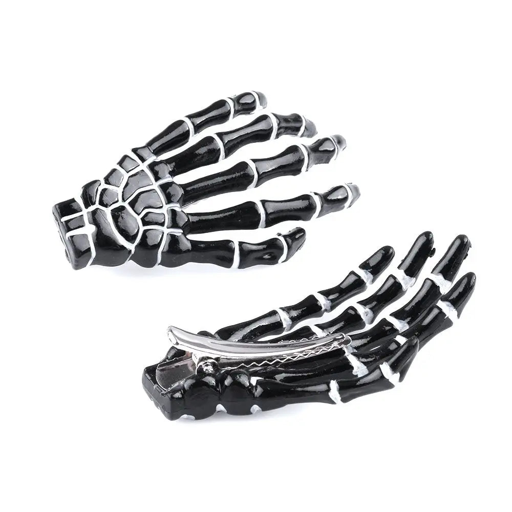 Skeleton Hand Hair Clips (1/2 Pcs)for Halloween