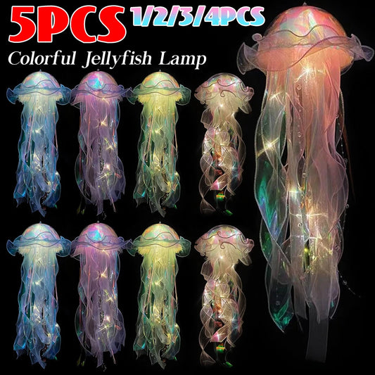 LED Jellyfish Night Lamp