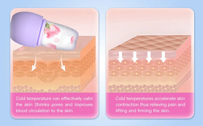 2-in-1 Ice Roller & Face Wash Brush