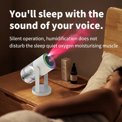 280ml Adjustable Mist Humidifier with Star Projection