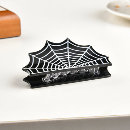 Ghost Bat Skull Hair Claw – Spooky-Cute Halloween Clip