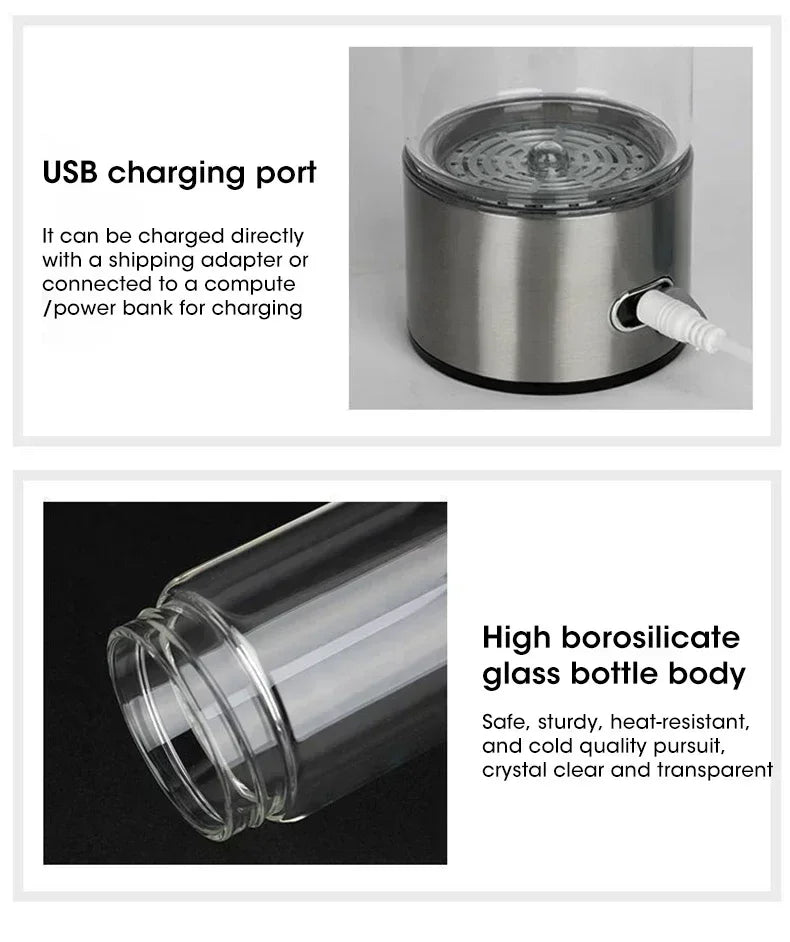 420ml Hydrogen-Rich Water Bottle