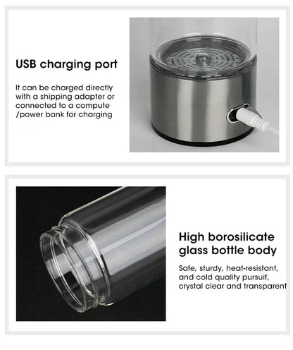 420ml Hydrogen-Rich Water Bottle