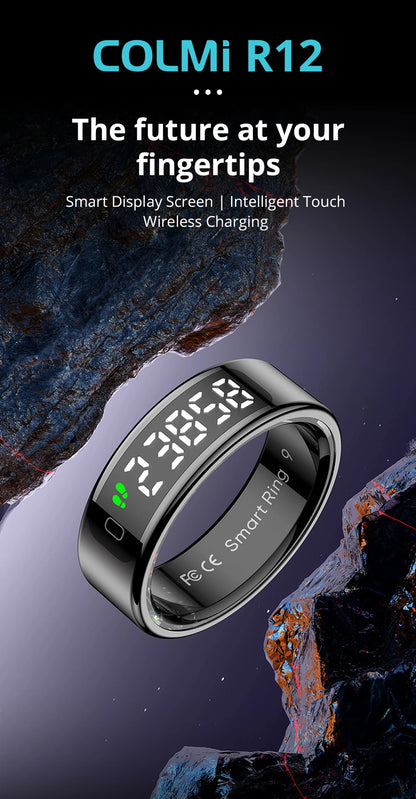 COLMI R12 Smart Ring with Display & Touch