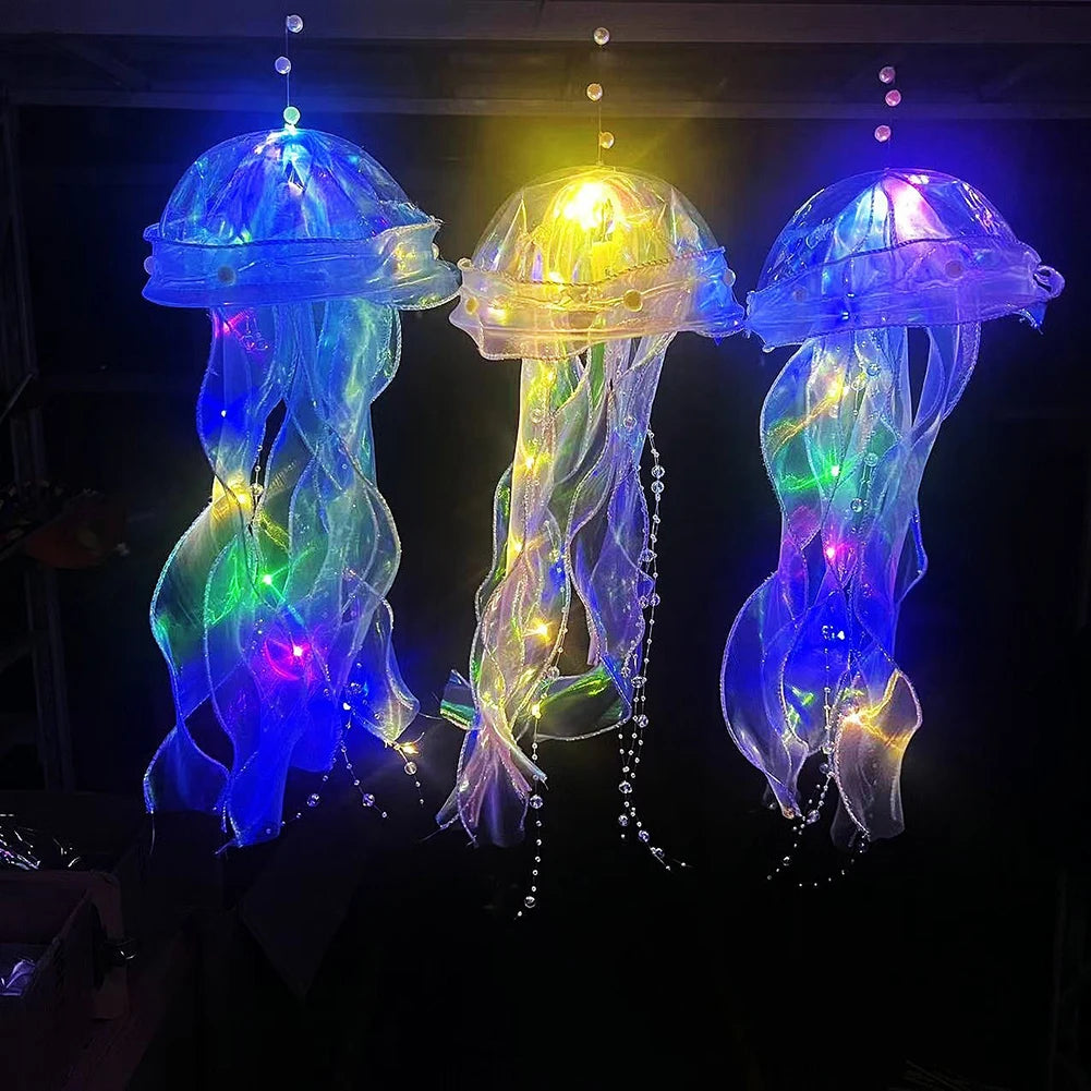LED Jellyfish Night Lamp
