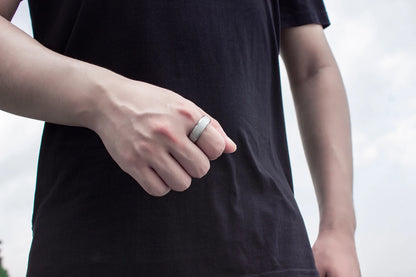 COLMI R10 Smart Ring with Charging Case – Sleek Health & Sleep Tracker for Men & Women