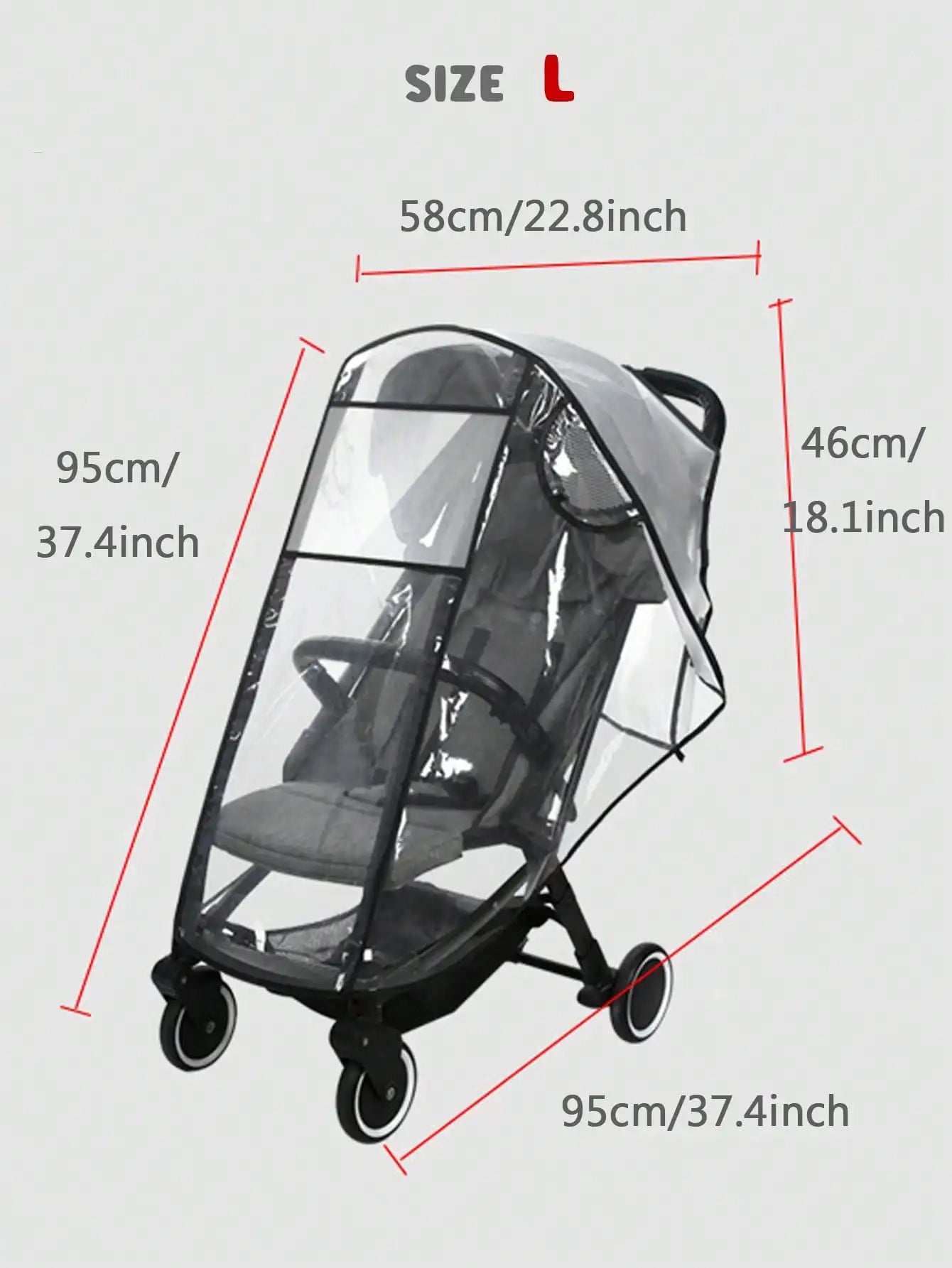 Baby Stroller Rain Cover