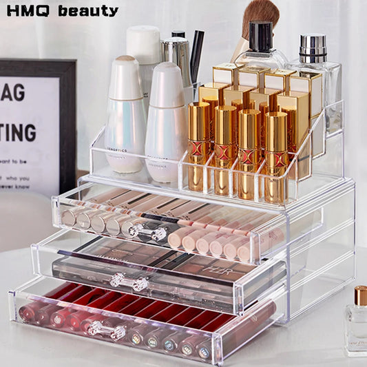 4-Drawer Acrylic Makeup Organizer