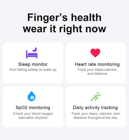 COLMI R02 Smart Ring – Military-Grade Titanium, 24/7 Health Monitoring, IP68 Waterproof