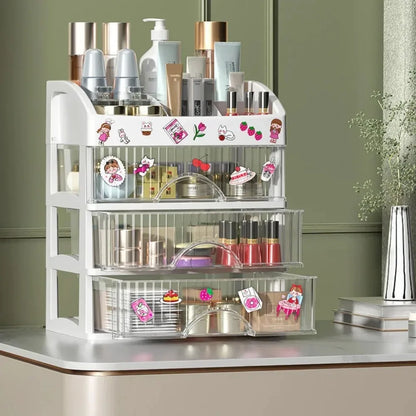 Multi-Layer Makeup & Jewelry Organizer