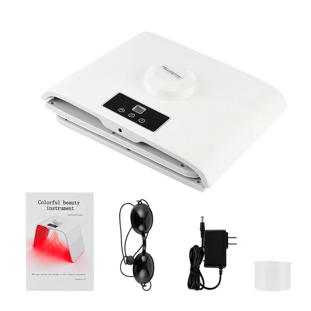 7-Color LED Face Mask & Nano Mist Spa