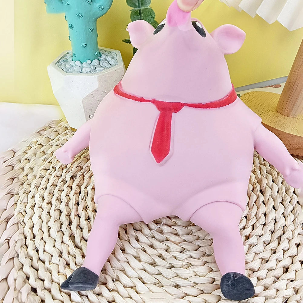Squishy Pink Piggy🩷 | Rebound Stress Relief Toy for Kids & Adults