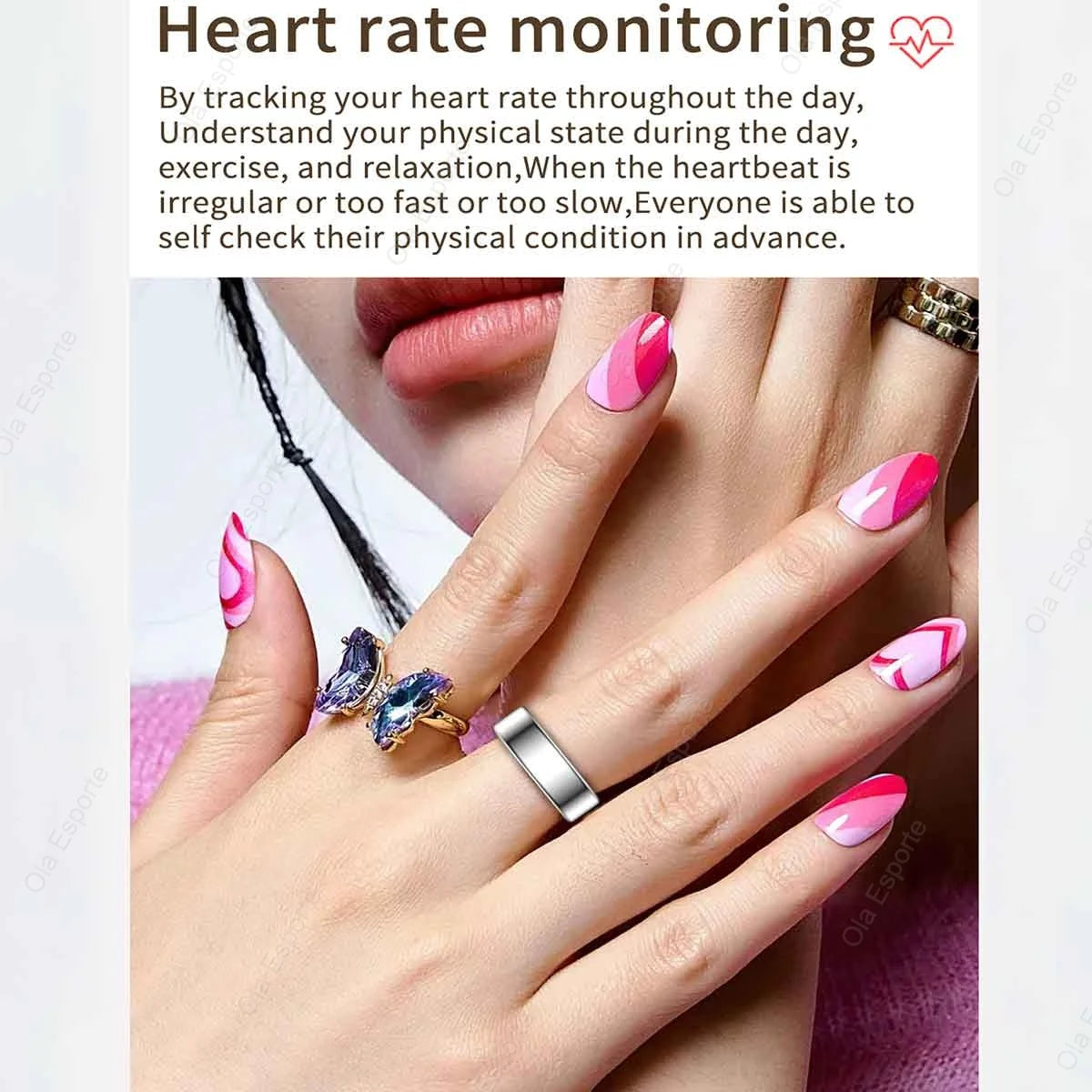 Smart Ring for Men & Women – Health Tracking