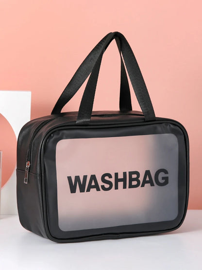 3-in-1 Transparent Travel Makeup Bags