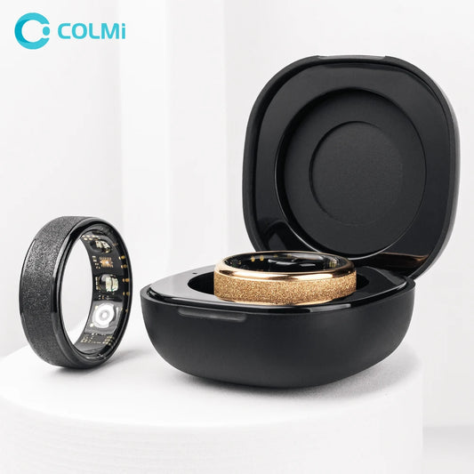 COLMI R10 Smart Ring with Charging Case – Sleek Health & Sleep Tracker for Men & Women