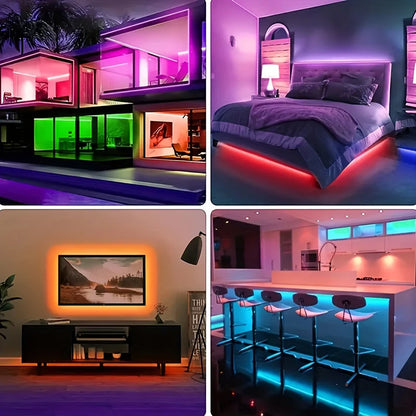 40M RGB LED Strip Lights with App & Remote