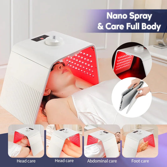 7-Color LED Face Mask & Nano Mist Spa