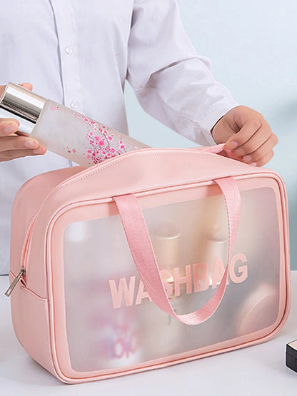 3-in-1 Transparent Travel Makeup Bags