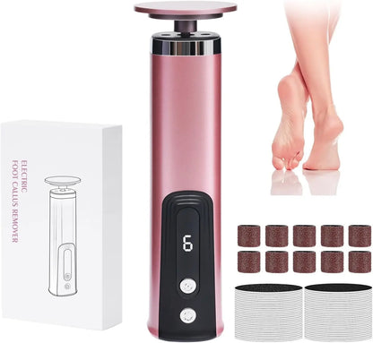 2-in-1 Electric Foot & Nail File – Rechargeable Callus Remover & Nail Polisher