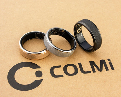 COLMI R10 Smart Ring with Charging Case – Sleek Health & Sleep Tracker for Men & Women