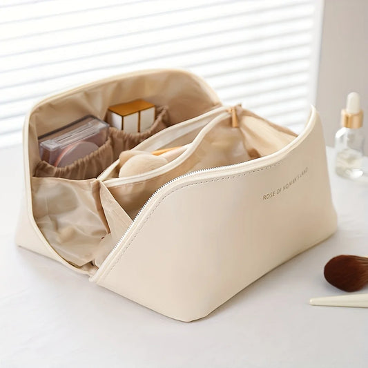 Luxury PU Travel Makeup Bag for Women