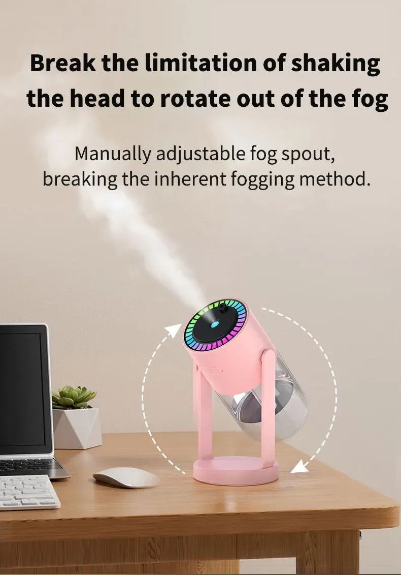 280ml Adjustable Mist Humidifier with Star Projection