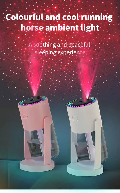 280ml Adjustable Mist Humidifier with Star Projection