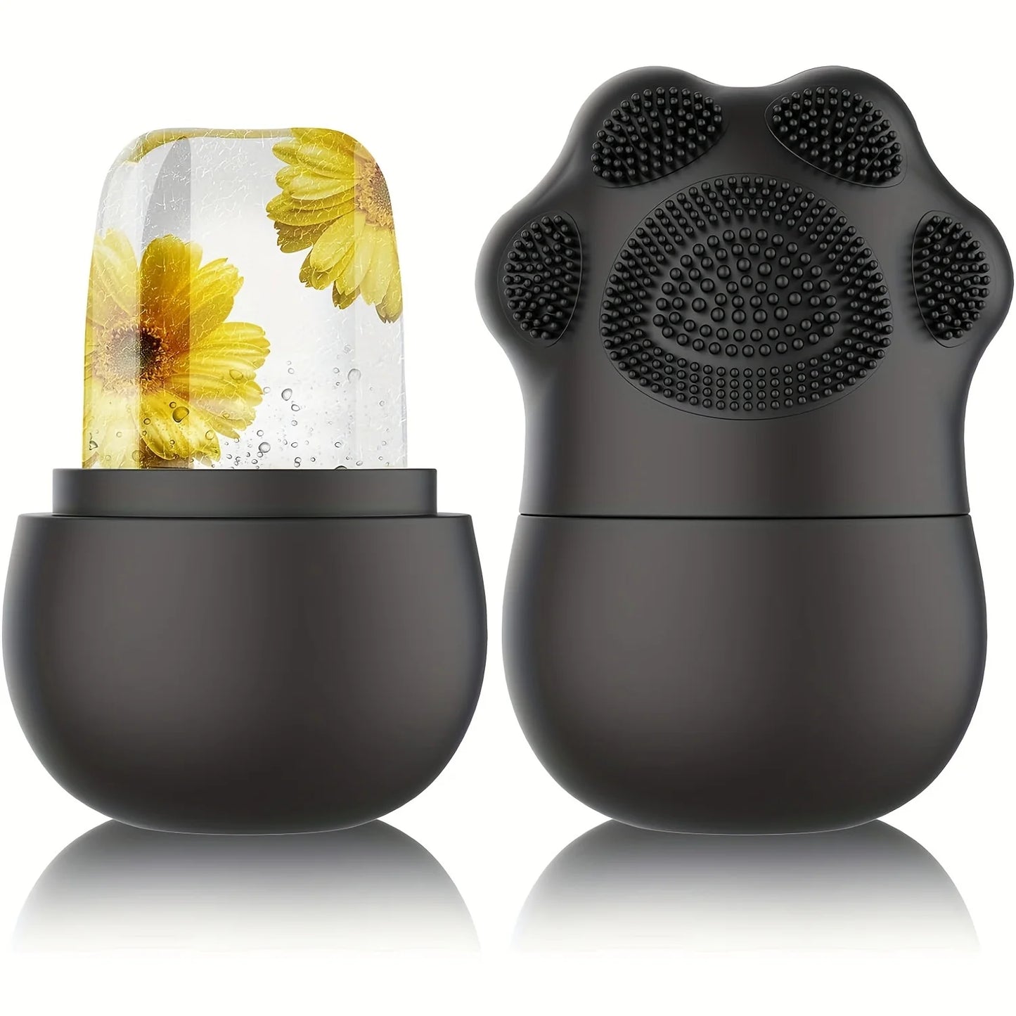 2-in-1 Ice Roller & Face Wash Brush