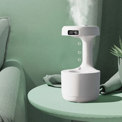 Anti-Gravity Humidifier with LED Clock