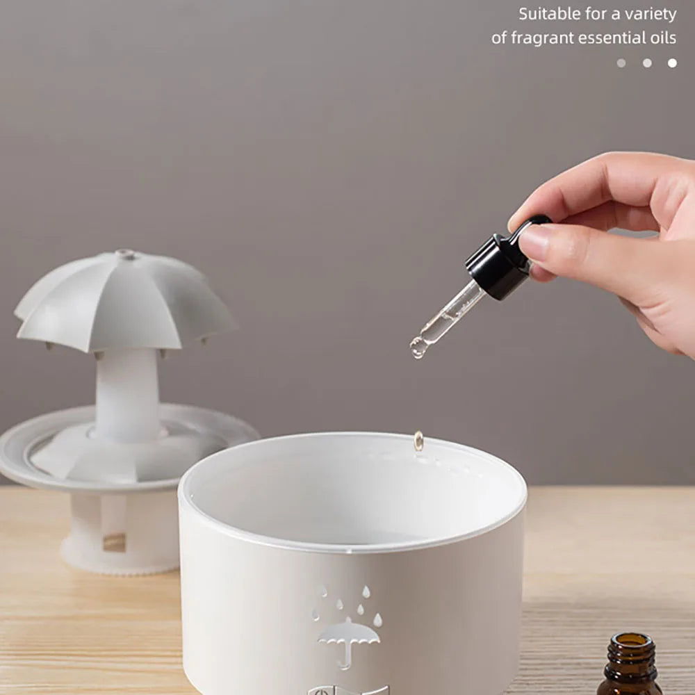 CloudRain Mist Diffuser – Raindrop Humidifier