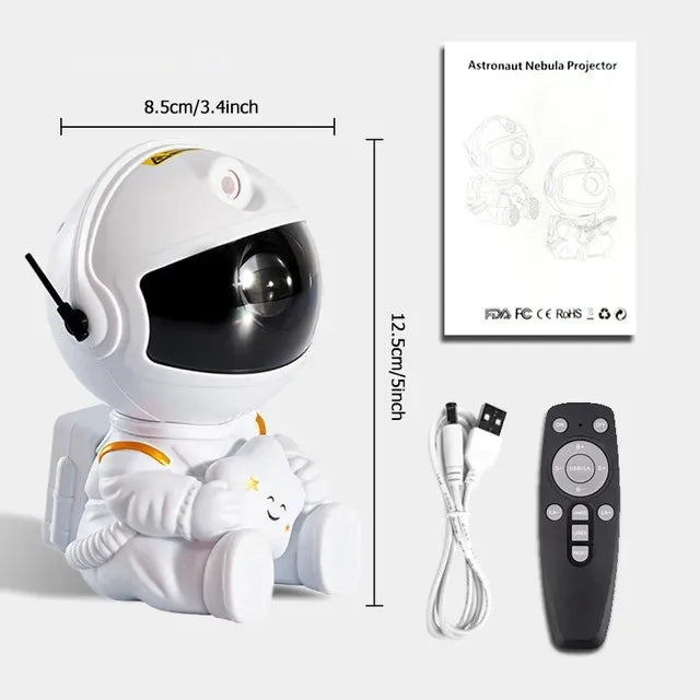 Astronaut Galaxy Projector Light – Starry Skies in Your Room