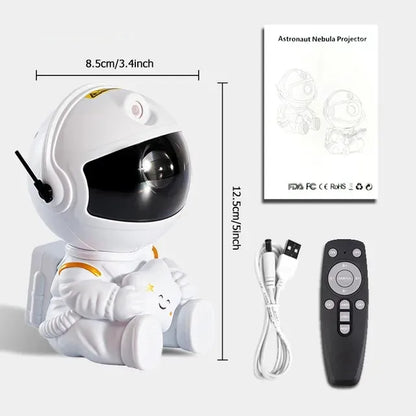 Astronaut Galaxy Projector Light – Starry Skies in Your Room