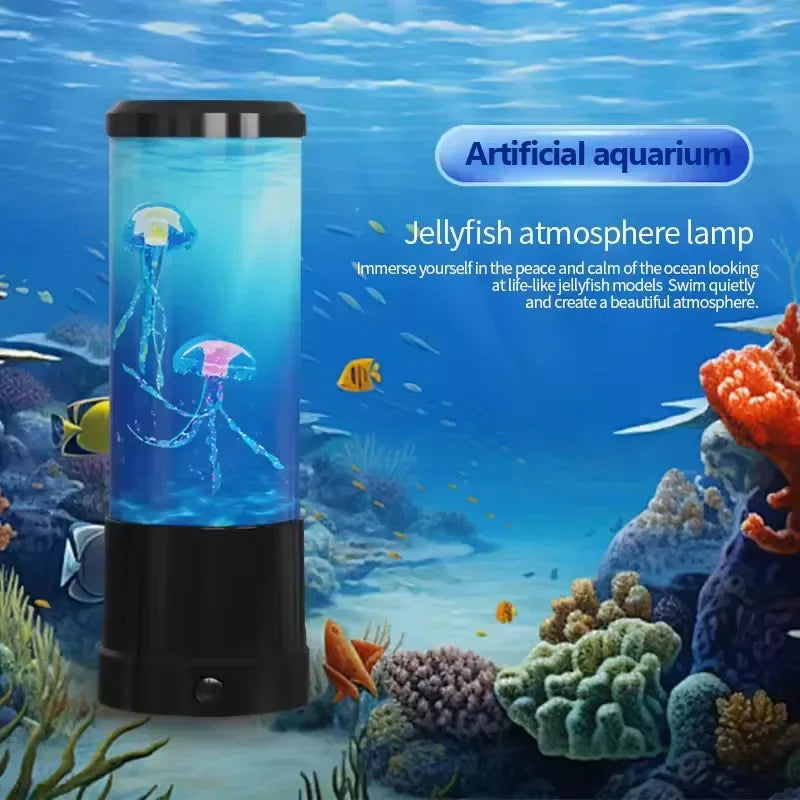 Color-Changing Jellyfish Night Lamp