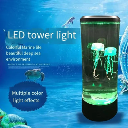 Mesmerizing Jellyfish LED Night Lamp