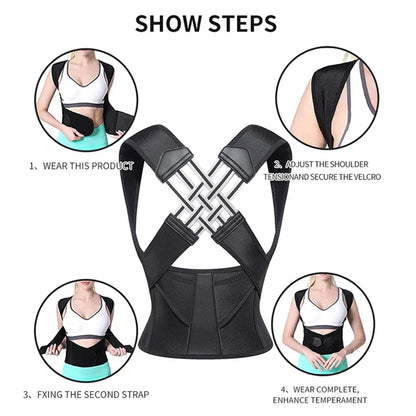 Adjustable Women’s Posture Corrector Belt