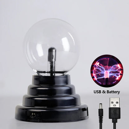 Magic Touch Plasma Ball Lamp- Halloween Special
