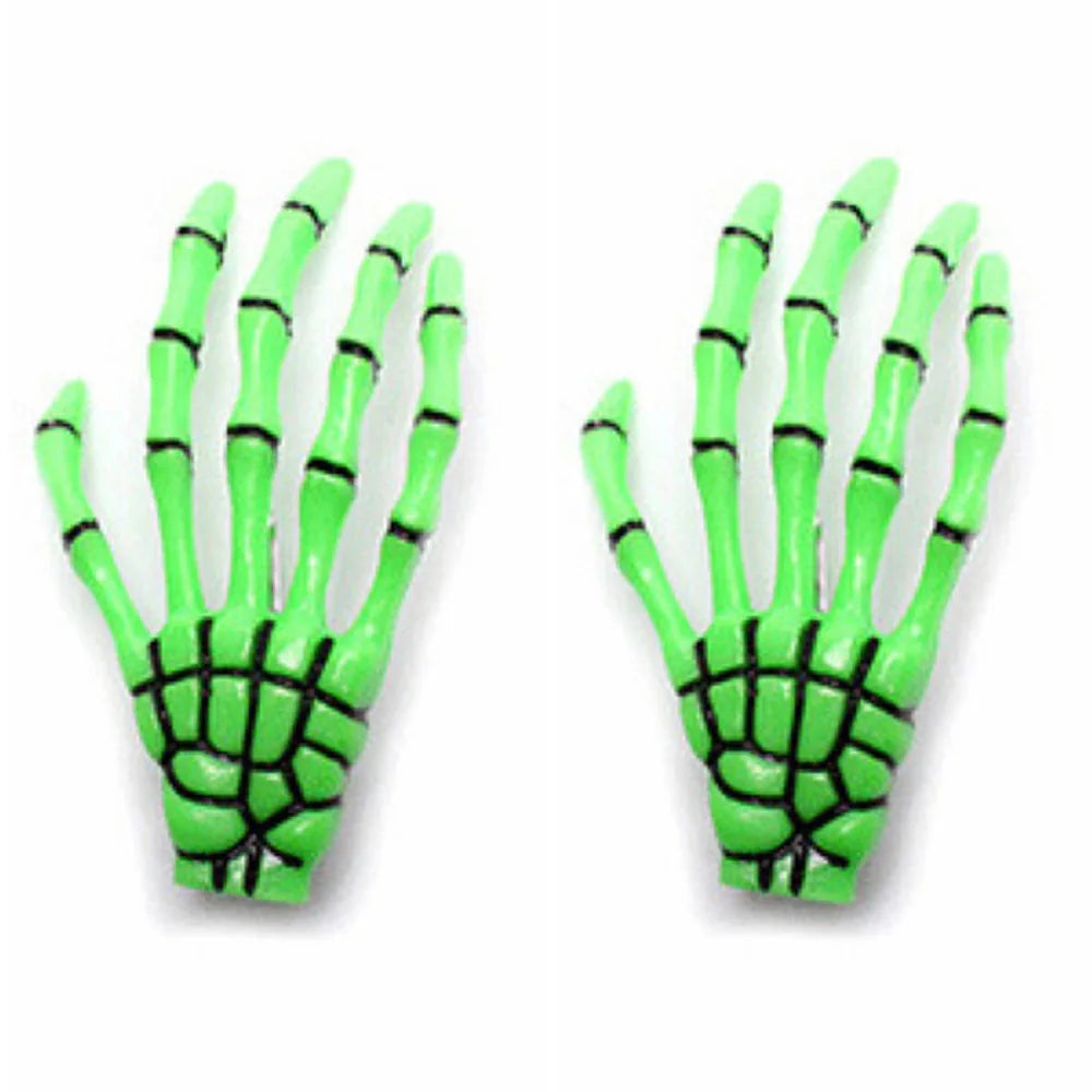 Skeleton Hand Hair Clips (1/2 Pcs)for Halloween