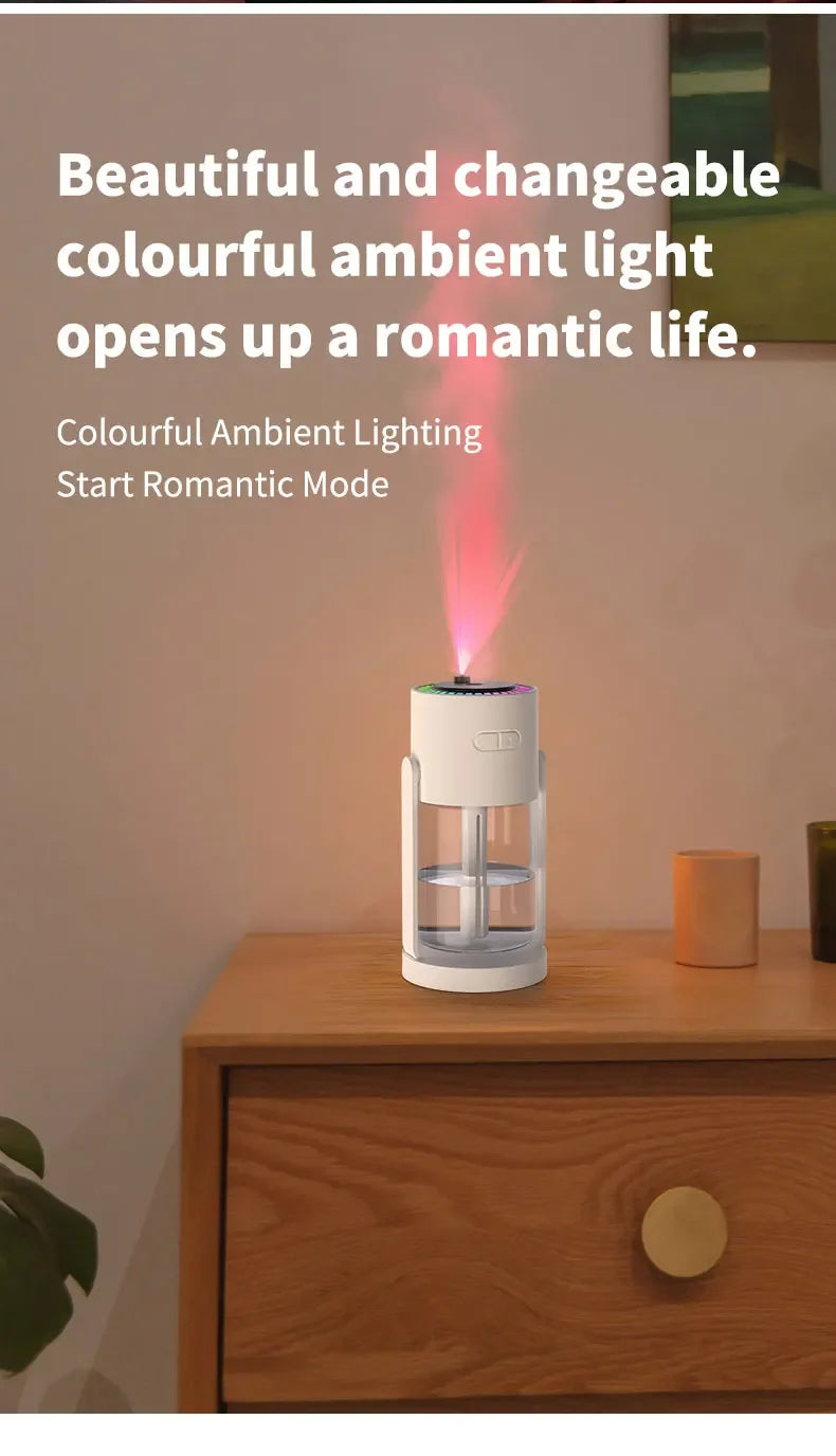 280ml Adjustable Mist Humidifier with Star Projection