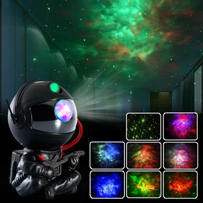 Astronaut Galaxy Projector Light – Starry Skies in Your Room