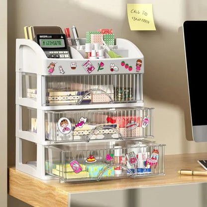 Multi-Layer Makeup & Jewelry Organizer