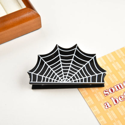 Ghost Bat Skull Hair Claw – Spooky-Cute Halloween Clip