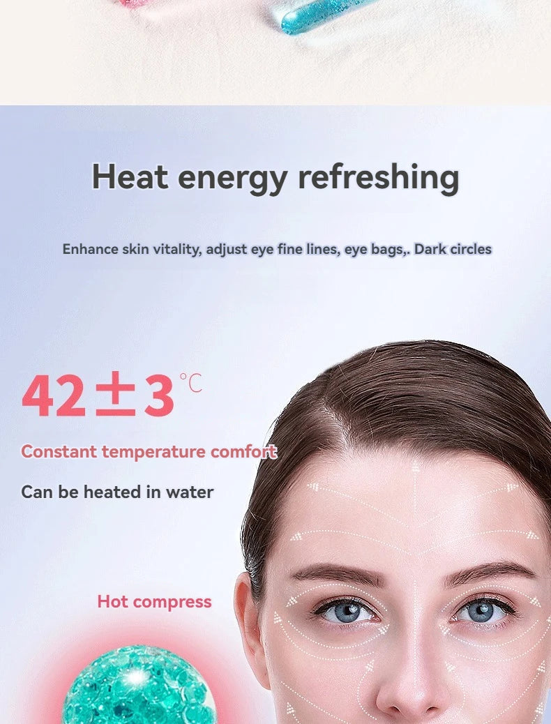 2-Piece Cooling Ice Globes for Face & Eyes