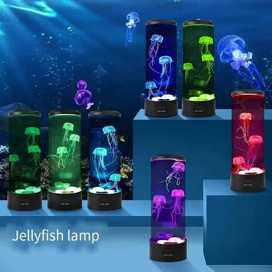 Mesmerizing Jellyfish LED Night Lamp