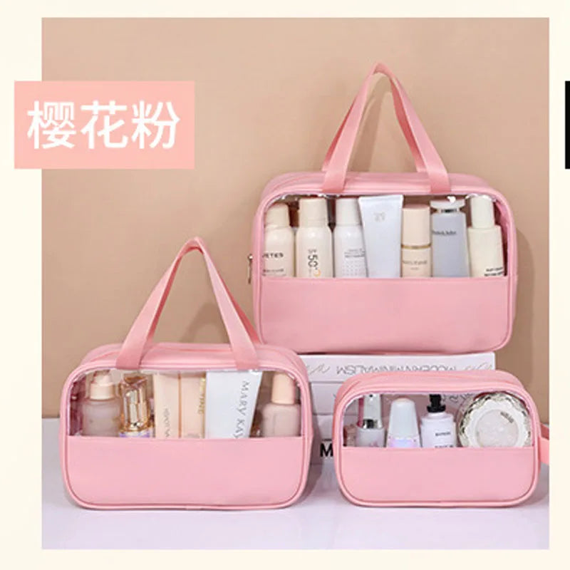 TravelGlow Multi-Use Transparent Cosmetic Bag