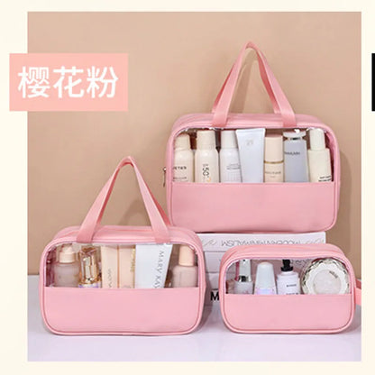 TravelGlow Multi-Use Transparent Cosmetic Bag